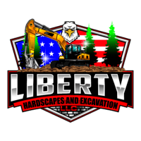 Liberty Hardscapes & Excavation Logo