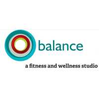 balance a fitness and wellness studio Logo