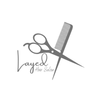 Layed Hair Salon Logo