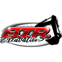 B.T.R. Excavation Logo