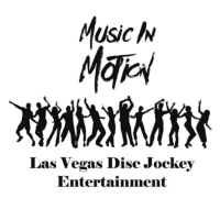 Music In Motion Las Vegas Disc Jockey Entertainment Logo