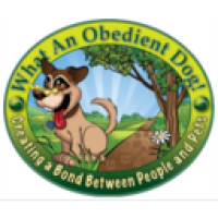 What An Obedient Dog! Logo