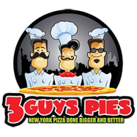 3 Guys Pies - New York Pizza - Denver Logo
