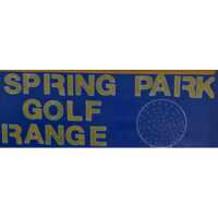 Spring Park Golf Range/John Masters Golf Academy And Club Repair Logo