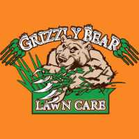 Grizzly Bear Lawn Care Logo