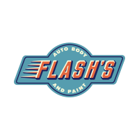 Flash's Auto Body & Paint Logo