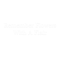 Remember Flowers With A Flair Logo