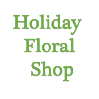 Holiday Floral Shop Logo