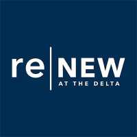 ReNew at the Delta Logo