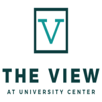 The View at University Center Logo