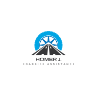 Homer J. Roadside Assistance Logo