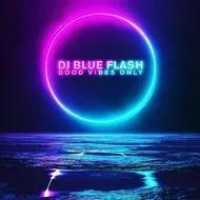 DJ Blue Flash Logo