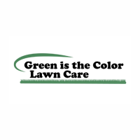 Green is the Color Lawn Care Logo