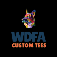 WDFA Custom Tees Logo