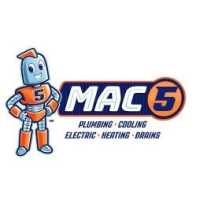 MAC 5 Services: Plumbing, Air Conditioning, Electrical, Heating, & Drain Experts Logo