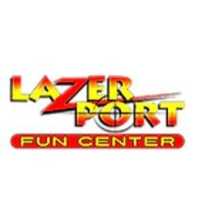 LazerPort Fun Center Logo