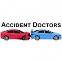 Accident Doctors Pay $0 $0 Urgent Care Doctor+Attorney Car & Work Comp Injury Neck+Back Pain Clinica Dolor de Cuello Espalda Logo