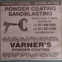 Varner's Powder Coating & Sandblasting Logo