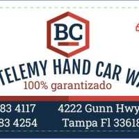Bartelemy Hand Car Wash Detail Logo
