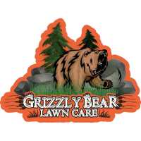 Grizzly Bear Lawn Care Logo
