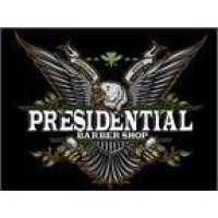 Presidential Barber Shop Logo