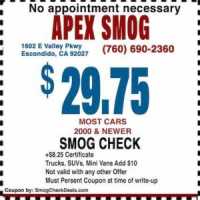 Apex Smog Check Logo