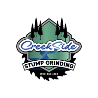 Creekside Stump Grinding Logo
