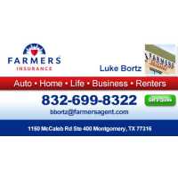 Farmers Insurance - Luke Bortz Logo