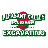 Pleasant Valley Farms Excavating Logo