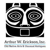 Arthur W Erickson Inc. Old Native Arts and Unusual Antiques Logo