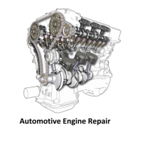 Automotive engine repair Logo