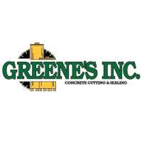 Greene's Inc. Greene Concrete Cutting Logo