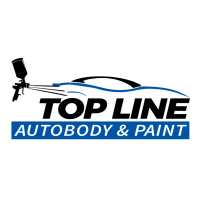 Top Line Auto Body Logo