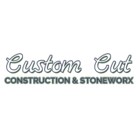 Custom cut construction & stoneworx Logo