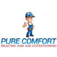Pure Comfort Heating and Air Conditioning Logo