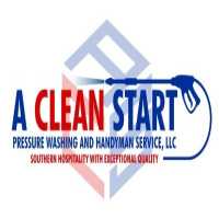 A Clean Start Pressure Washing And Handyman Service Logo