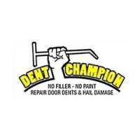 DENT CHAMPION - Paintless Dent Repair Logo