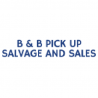 B & B Pick Up Salvage and Sales Logo