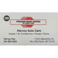 Precision Brake & Harvco Auto Care Logo