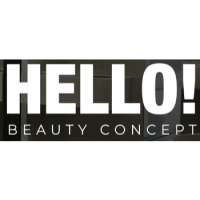 Hello Beauty Concept Logo