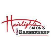 Hairlights Salon & Barber Shop Logo