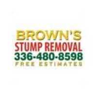 Brown's Stump Removal Logo