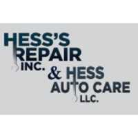 Hess's Repair Inc. Logo