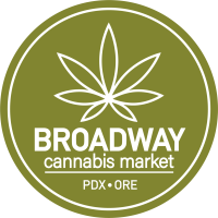 Broadway Cannabis Market Weed Dispensary Pearl District Logo