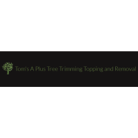 Tom's A Plus Tree Trimming Topping and Removal Logo