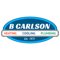B. Carlson Heating, Air Conditioning & Plumbing Logo