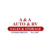 A & A Auto & RV Sales & Storage Logo