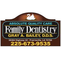Absolute Quality Care Family Dentistry: Gray Bailey, DDS Logo