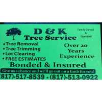 D&K Tree Service Logo