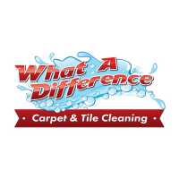 What A Difference - Carpet and Tile Cleaning Logo